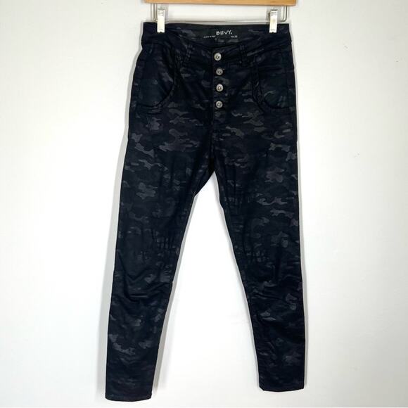 Bevy Flog Sz 25 Commando Button Fly Pant Black Camo - Picture 3 of 15